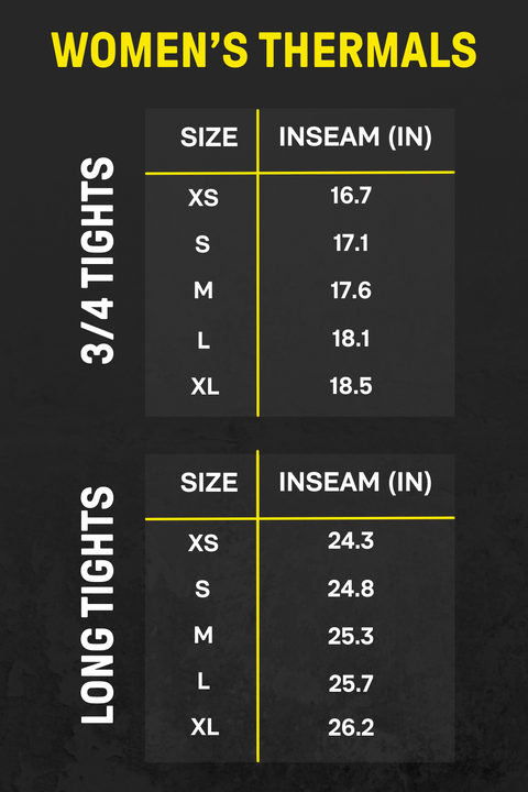 WOMEN'S THERMAL INSEAMS