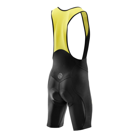 SKINS CYCLE MEN'S THERMAL BIB SHORTS BLACK