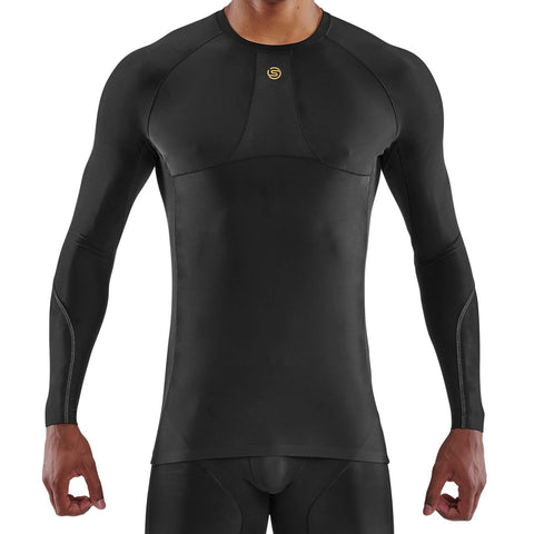 SKINS SERIES-5 MEN'S LONG SLEEVE TOP BLACK