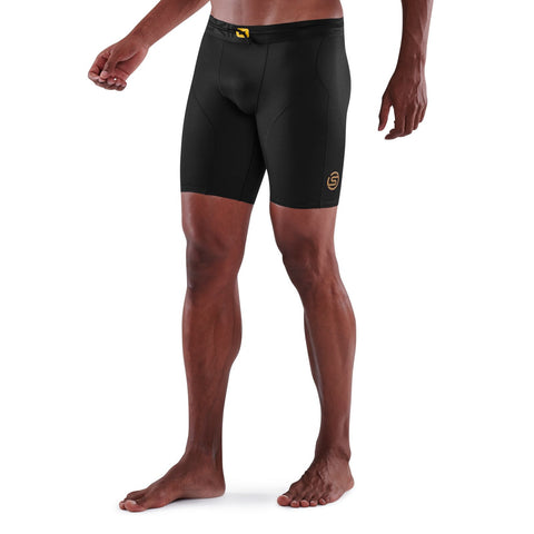 SKINS SERIES-5 MEN'S POWERSHORTS BLACK