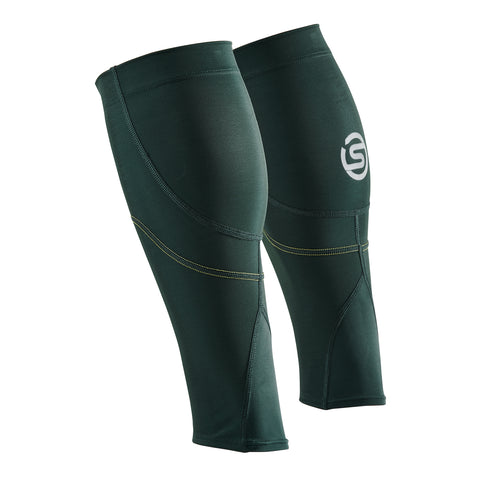 SKINS SERIES-3 UNISEX MX CALF SLEEVES FOREST GREEN