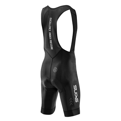 SKINS CYCLE MEN'S HERITAGE BIB SHORTS BLACK