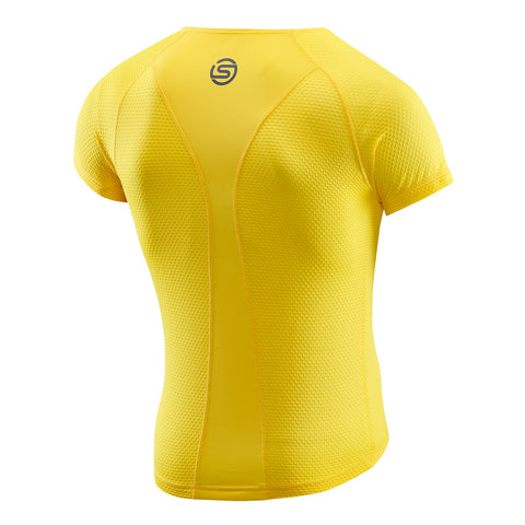 SKINS CYCLE MEN'S SHORT SLEEVE BASELAYER ZEST