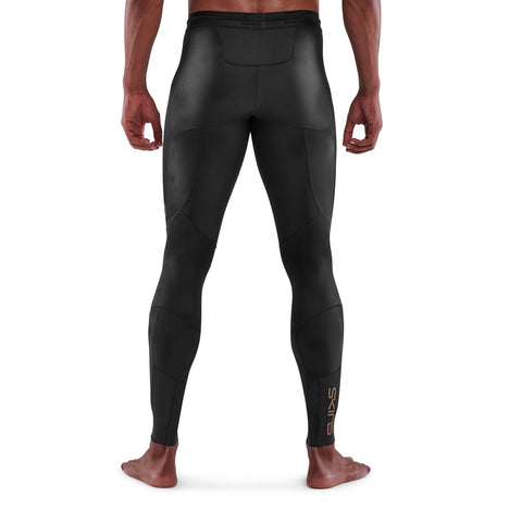 SKINS SERIES-5 MEN'S LONG TIGHTS BLACK