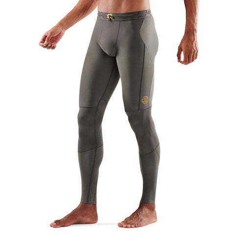 SKINS SERIES-5 MEN'S LONG TIGHTS CHARCOAL