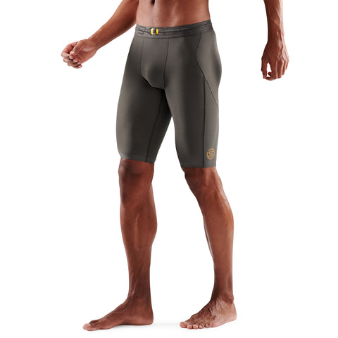 SERIES-5 MEN'S HALF TIGHTS CHARCOAL