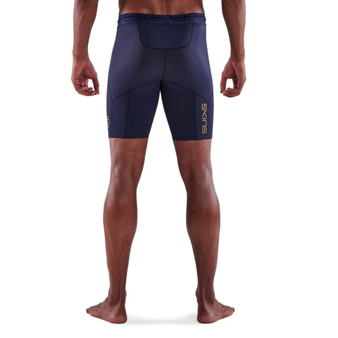 SKINS SERIES-5 MEN'S POWERSHORTS NAVY BLUE