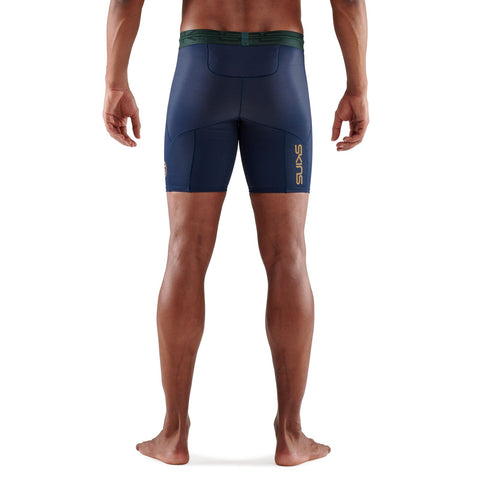 SKINS SERIES-5 MEN'S POWERSHORTS BATTLESHIP