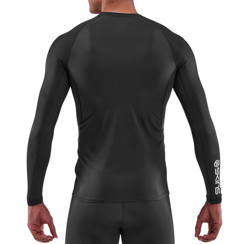 SKINS SERIES-1 MEN'S LONG SLEEVE TOP BLACK