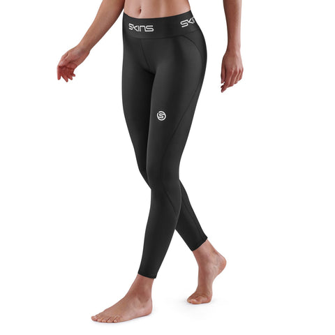 SKINS SERIES-1 WOMEN'S 7/8 TIGHTS BLACK