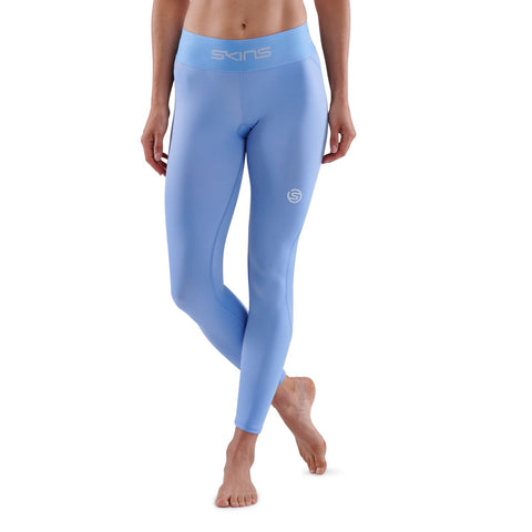 SKINS SERIES-1 WOMEN'S 7/8 TIGHTS SKY BLUE