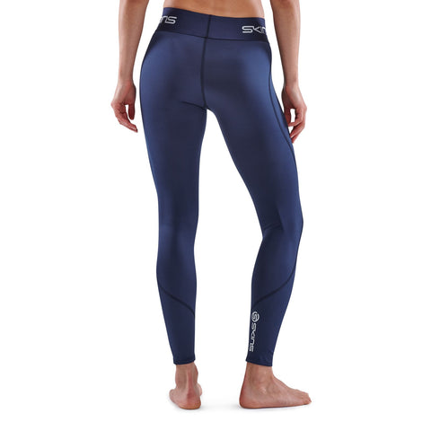 SKINS SERIES-1 WOMEN'S 7/8 TIGHTS NAVY BLUE