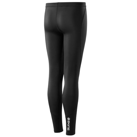 SKINS SERIES-1 YOUTH LONG TIGHTS BLACK