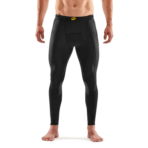 SKINS SERIES-3 MEN’S RECOVERY LONG TIGHTS BLACK/GRAPHITE