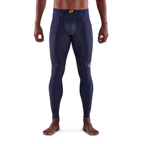 SKINS SERIES-3 MEN'S THERMAL LONG TIGHTS NAVY