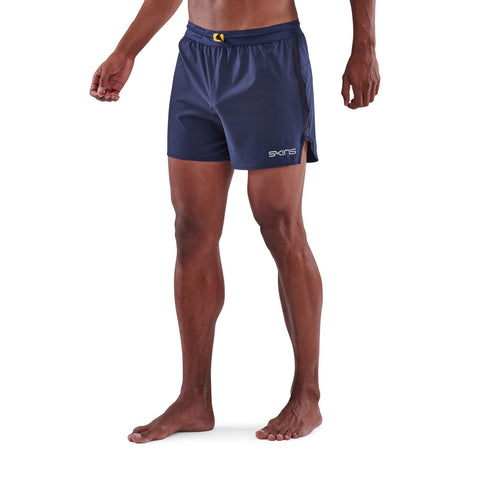 SKINS SERIES-3 MEN’S RUN SHORTS NAVY BLUE