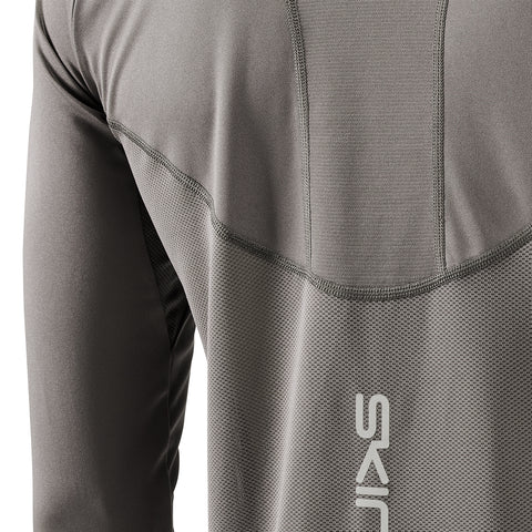 SKINS SERIES-3 MEN'S LONG SLEEVE ACTIVE TOP CHARCOAL