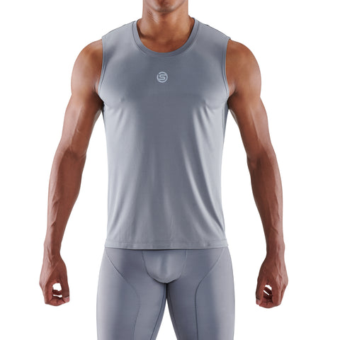 SKINS SERIES-3 MEN'S TANK TOP MID GREY