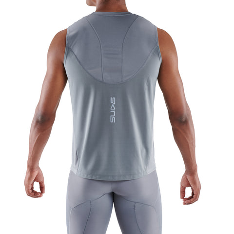 SKINS SERIES-3 MEN'S TANK TOP MID GREY