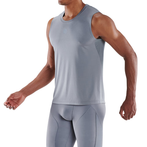 SKINS SERIES-3 MEN'S TANK TOP MID GREY