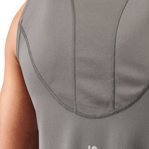 SKINS SERIES-3 MEN'S TANK TOP CHARCOAL