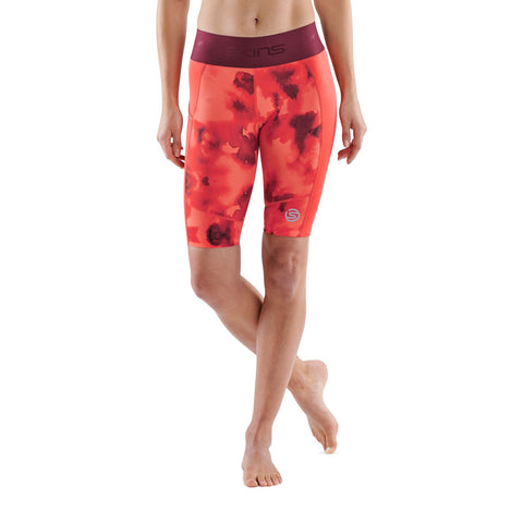 SKINS SERIES-3 WOMEN'S HALF TIGHTS SPARK CAMO