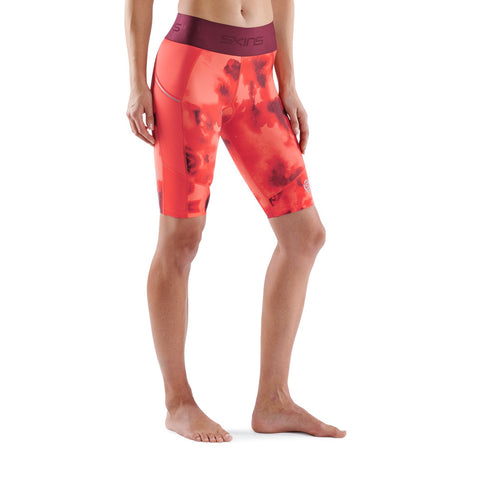 SKINS SERIES-3 WOMEN'S HALF TIGHTS SPARK CAMO