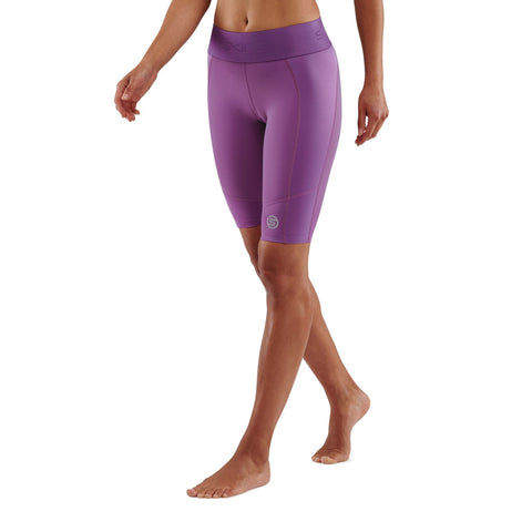 SKINS SERIES-3 WOMEN'S HALF TIGHTS AMETHYST