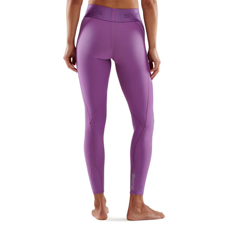 SKINS SERIES-3 WOMEN'S THERMAL LONG TIGHTS AMETHYST