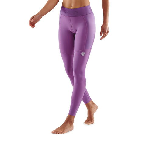 SKINS SERIES-3 WOMEN'S THERMAL LONG TIGHTS AMETHYST