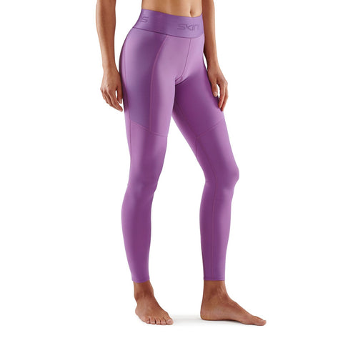 SKINS SERIES-3 WOMEN'S THERMAL LONG TIGHTS AMETHYST