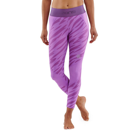 SKINS SERIES-3 WOMEN’S 7/8 TIGHTS WILD AMETHYST