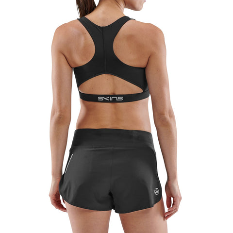 SKINS SERIES-3 WOMEN'S ACTIVE BRA BLACK