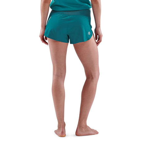 SKINS SERIES-3 WOMEN'S RUN SHORTS TEAL