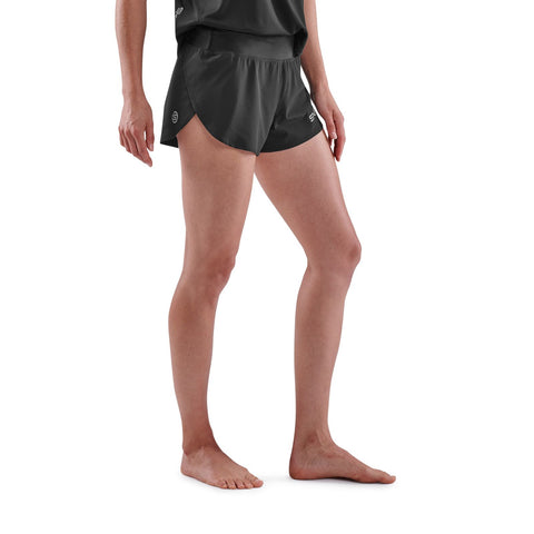 SKINS SERIES-3 WOMEN'S RUN SHORTS BLACK