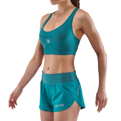 SKINS SERIES-3 WOMEN'S ELITE BRA TEAL