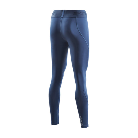 SKINS SERIES-2 WOMEN'S LONG TIGHTS NAVY BLUE