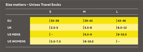 UNISEX TRAVEL SOCKS